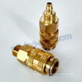 CNC Turning Machining Brass Bolt Union Nut for Gas Connector